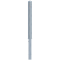 Barrier posts | Steel tube  108 x 2,9 mm | removable, with profile cylinder lock | hot-dip galvanized
